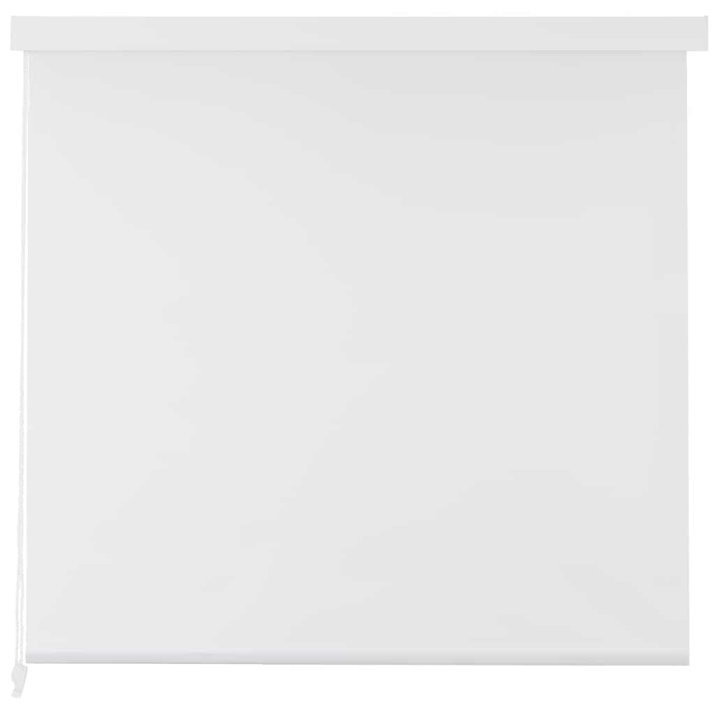 Tenda a Rullo per Doccia 80x240 cm Bianco