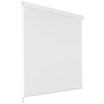 Tenda a Rullo per Doccia 140x240 cm Bianco
