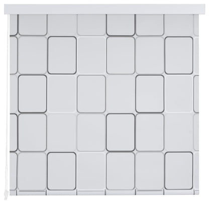 Tenda a Rullo per Doccia 140x240 cm Quadrati