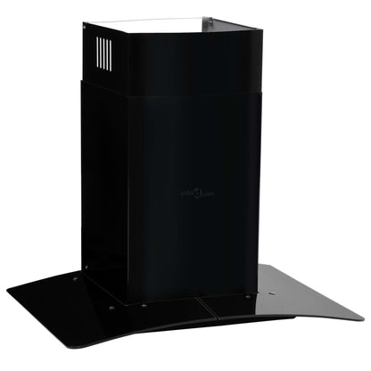 Cappa Aspirante a Muro Acciaio Inox 756 mÂ³/h 60 cm Nera