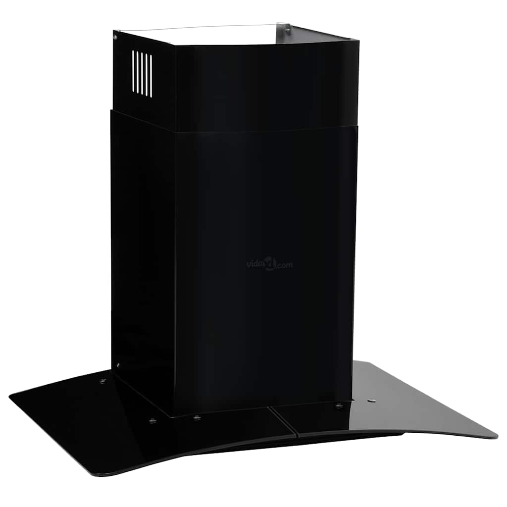 Cappa Aspirante a Muro Acciaio Inox 756 mÂ³/h 60 cm Nera