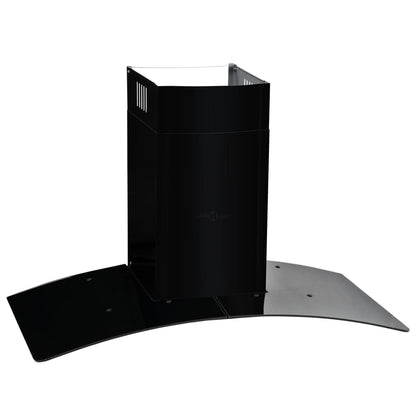 Cappa Aspirante a Muro Acciaio Inox 756 mÃ‚Â³/h 90 cm Nera
