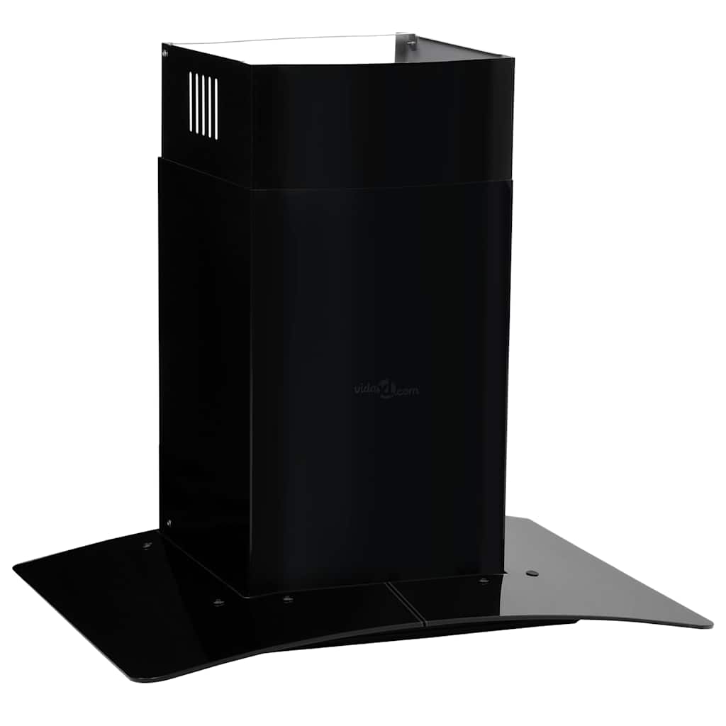 Cappa Aspirante a Muro Acciaio Inox 756 mÂ³/h 60 cm Nera