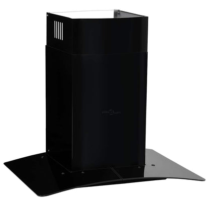 Cappa Aspirante a Muro Acciaio Inox 756 mÂ³/h 60 cm Nera
