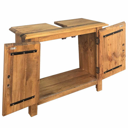 VanitÃ  da Bagno in Legno Massello di Pino 70x32x63 cm