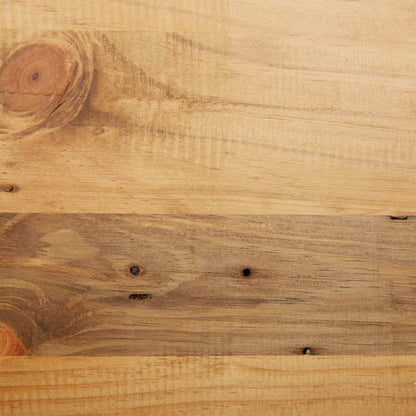 Specchio da Bagno in Legno Massello di Pino 70x12x79 cm