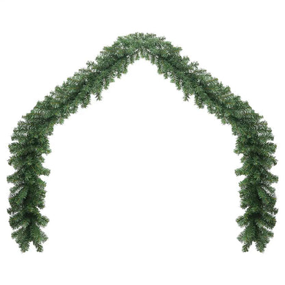 Ghirlanda di Natale in PVC 10 m