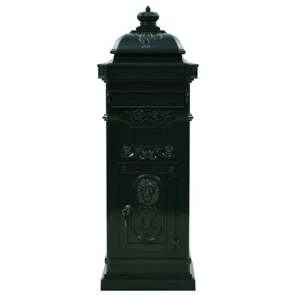 Cassetta della Posta in Alluminio Inossidabile Vintage Verde