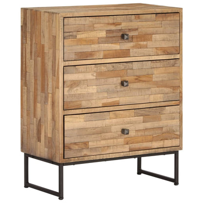 Credenza in Legno di Teak di Recupero 60x30x75 cm