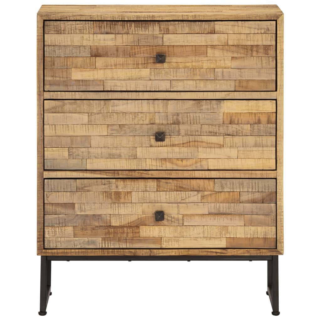 Credenza in Legno di Teak di Recupero 60x30x75 cm