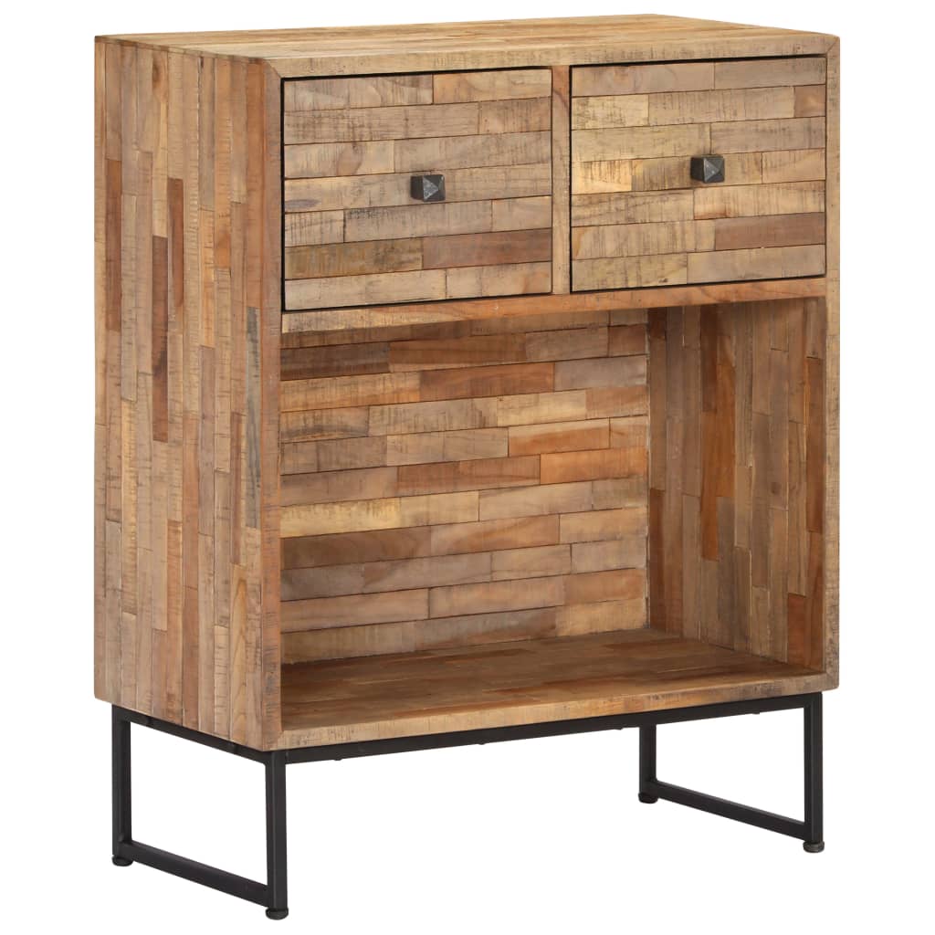 Credenza in Legno di Teak di Recupero 60x30x75 cm