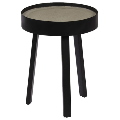 Tavolino da Salotto con Piano in Cemento 40x55 cm