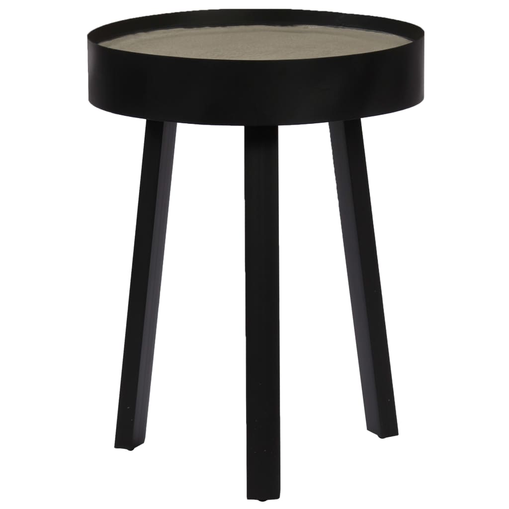 Tavolino da Salotto con Piano in Cemento 40x55 cm
