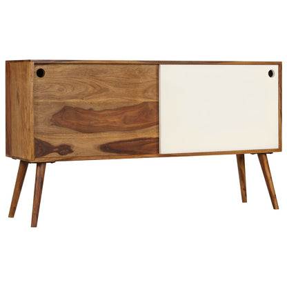 Credenza in Legno Massello di Sheesham 118x30x66 cm
