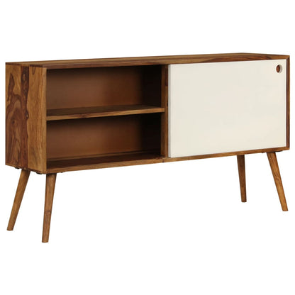 Credenza in Legno Massello di Sheesham 118x30x66 cm