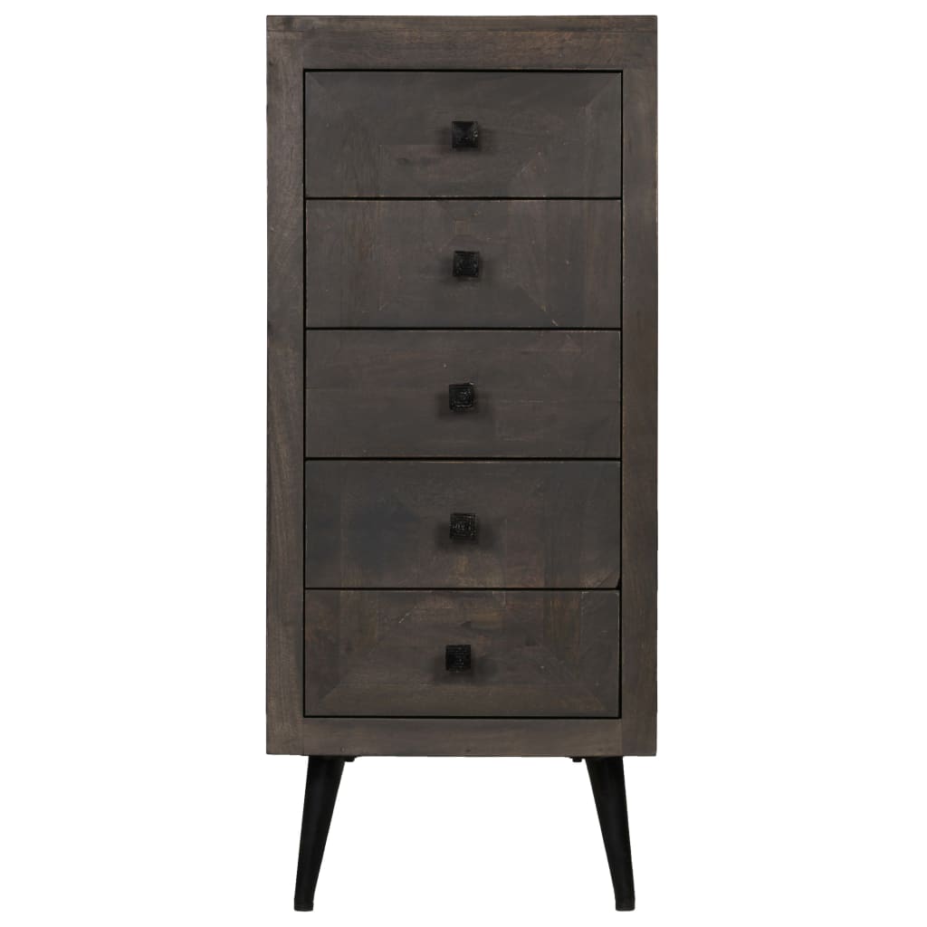 Credenza in Legno Massello di Mango 40x40x91 cm