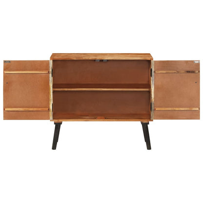 Credenza in Legno Massello di Mango 85x30x75 cm