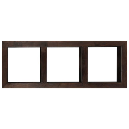 Mobiletto Consolle in Legno Massello di Acacia 40x30x110 cm