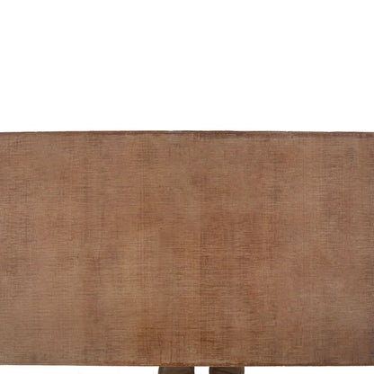 Tavolino da Salotto in Legno di Abete 91x51x38cm Marrone