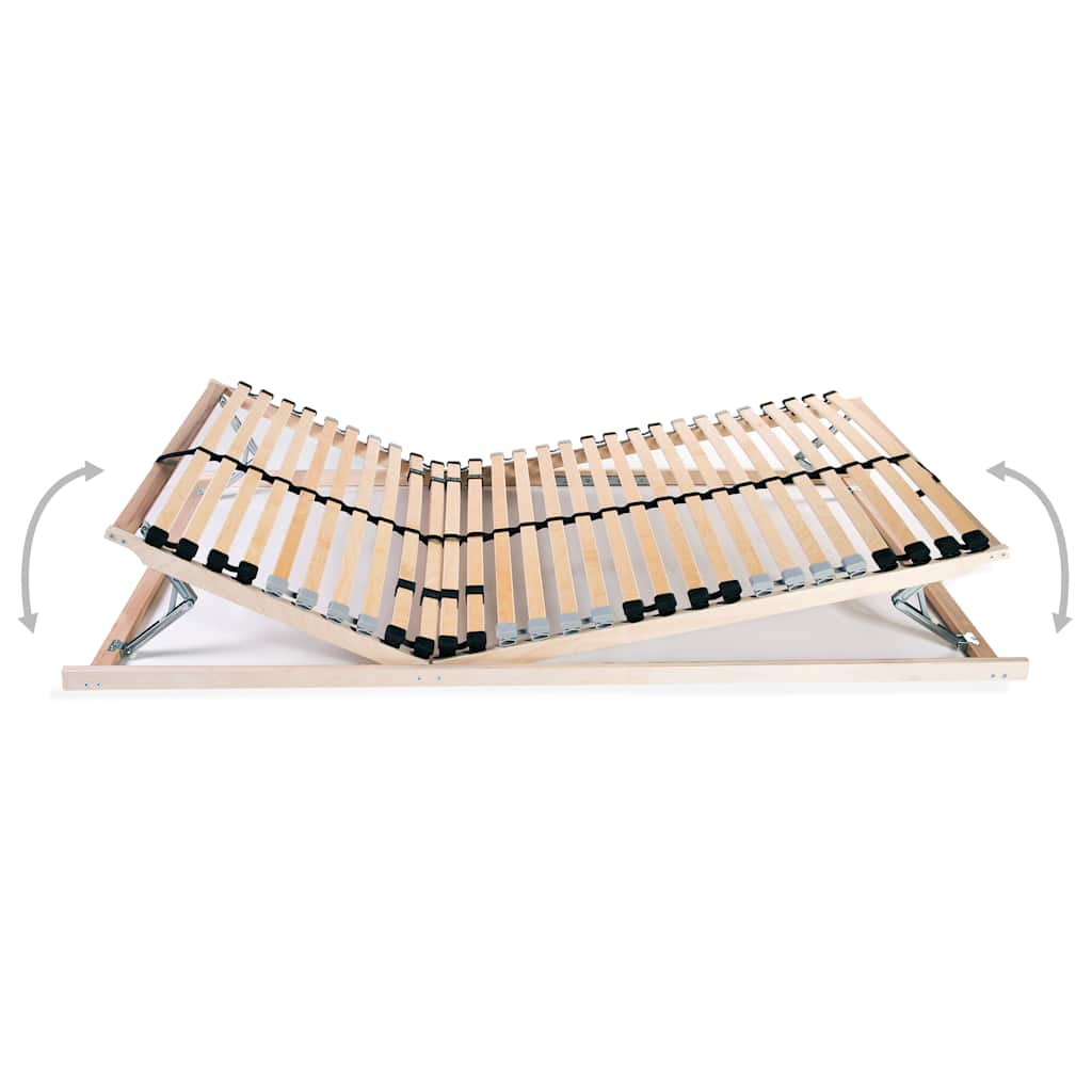 Rete a Doghe 7 Zone senza Materasso con 28 Doghe 80x200 cm