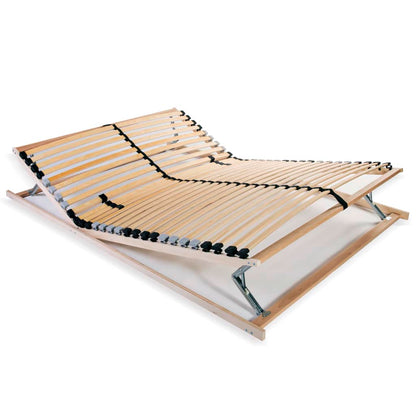 Rete a Doghe 7 Zone senza Materasso con 28 Doghe 100x200 cm