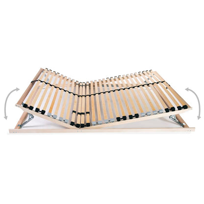 Rete a Doghe 7 Zone senza Materasso con 28 Doghe 80x200 cm