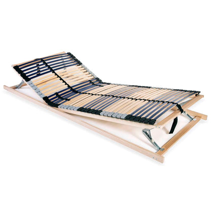 Rete a Doghe 7 Zone senza Materasso con 42 Doghe 90x200 cm