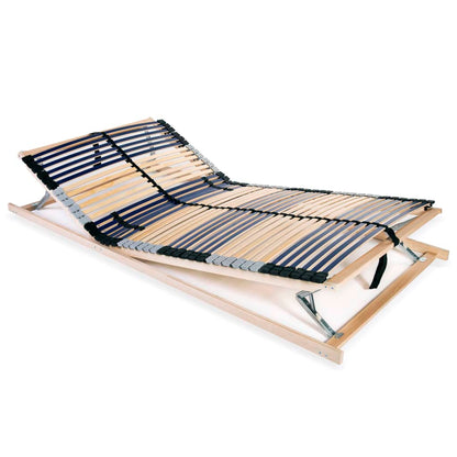 Rete a Doghe 7 Zone senza Materasso con 42 Doghe 120x200 cm