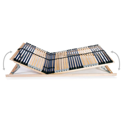 Rete a Doghe 7 Zone senza Materasso con 42 Doghe 120x200 cm