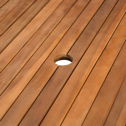 Set da Pranzo da Giardino 9 pz in Polyrattan Nero e Marrone