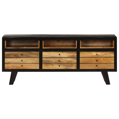 Mobile Porta TV in Legno Massello di Mango 120x30x50 cm