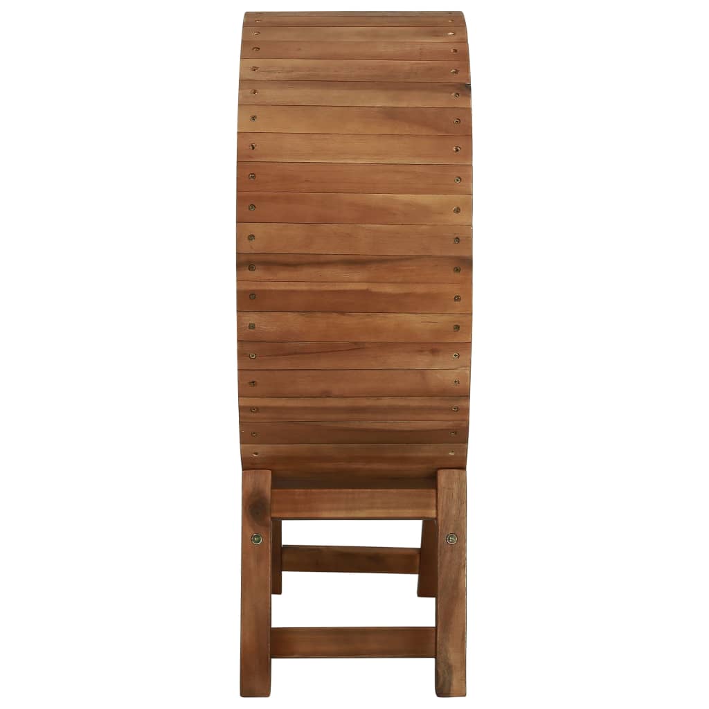Portavini da 13 Bottiglie in Legno Massello d'Acacia