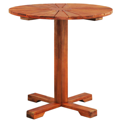 Tavolo da Bistrot 70x70 cm in Legno Massello di Acacia