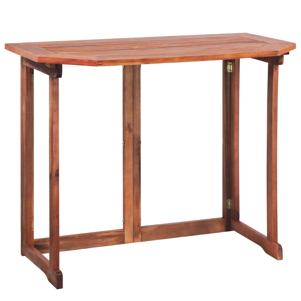 Set da BistrÃƒÂ² 2 pz in Legno Massello di Acacia