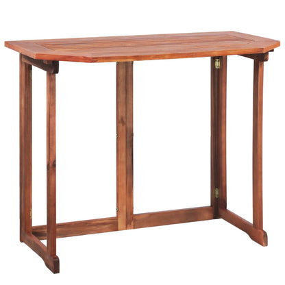 Set da BistrÃƒÂ² 2 pz in Legno Massello di Acacia