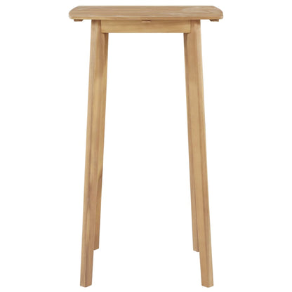 Tavolo da Bar 60x60x105 cm in Legno Massello di Acacia