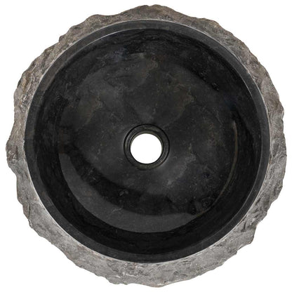 Lavandino 40x12 cm in Marmo Nero