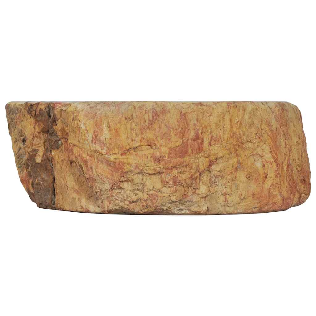 Lavandino 45x35x15 cm in Pietra Fossile Crema