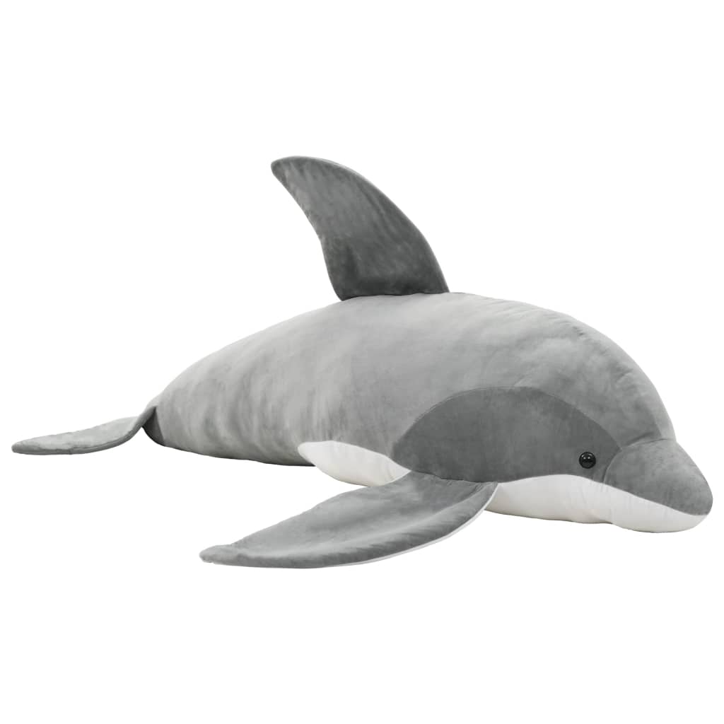 Giocattolo di Peluche Delfino Grigio