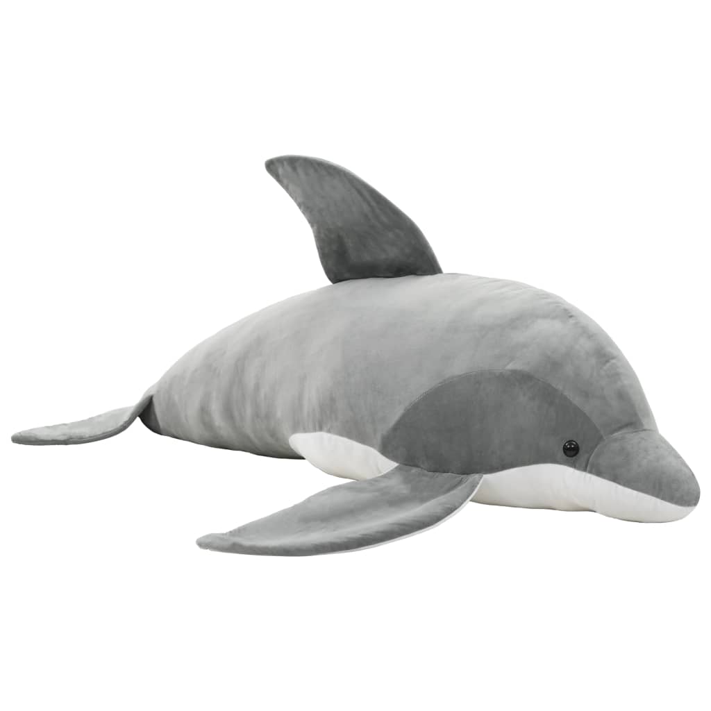 Giocattolo di Peluche Delfino Grigio
