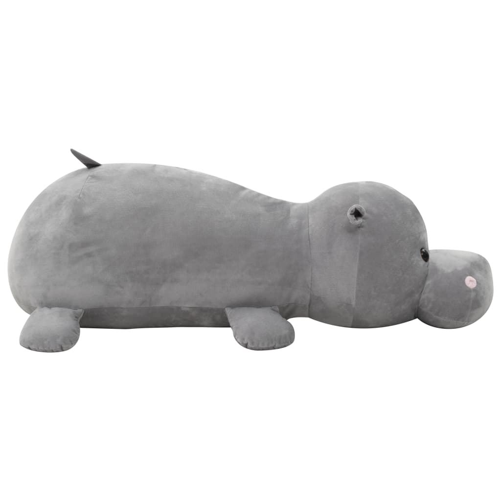 Giocattolo di Peluche Ippopotamo Grigio