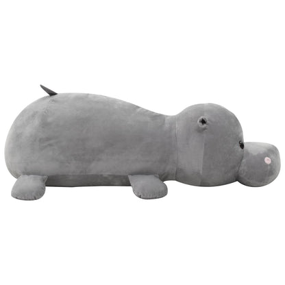Giocattolo di Peluche Ippopotamo Grigio
