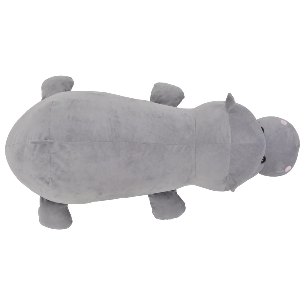 Giocattolo di Peluche Ippopotamo Grigio