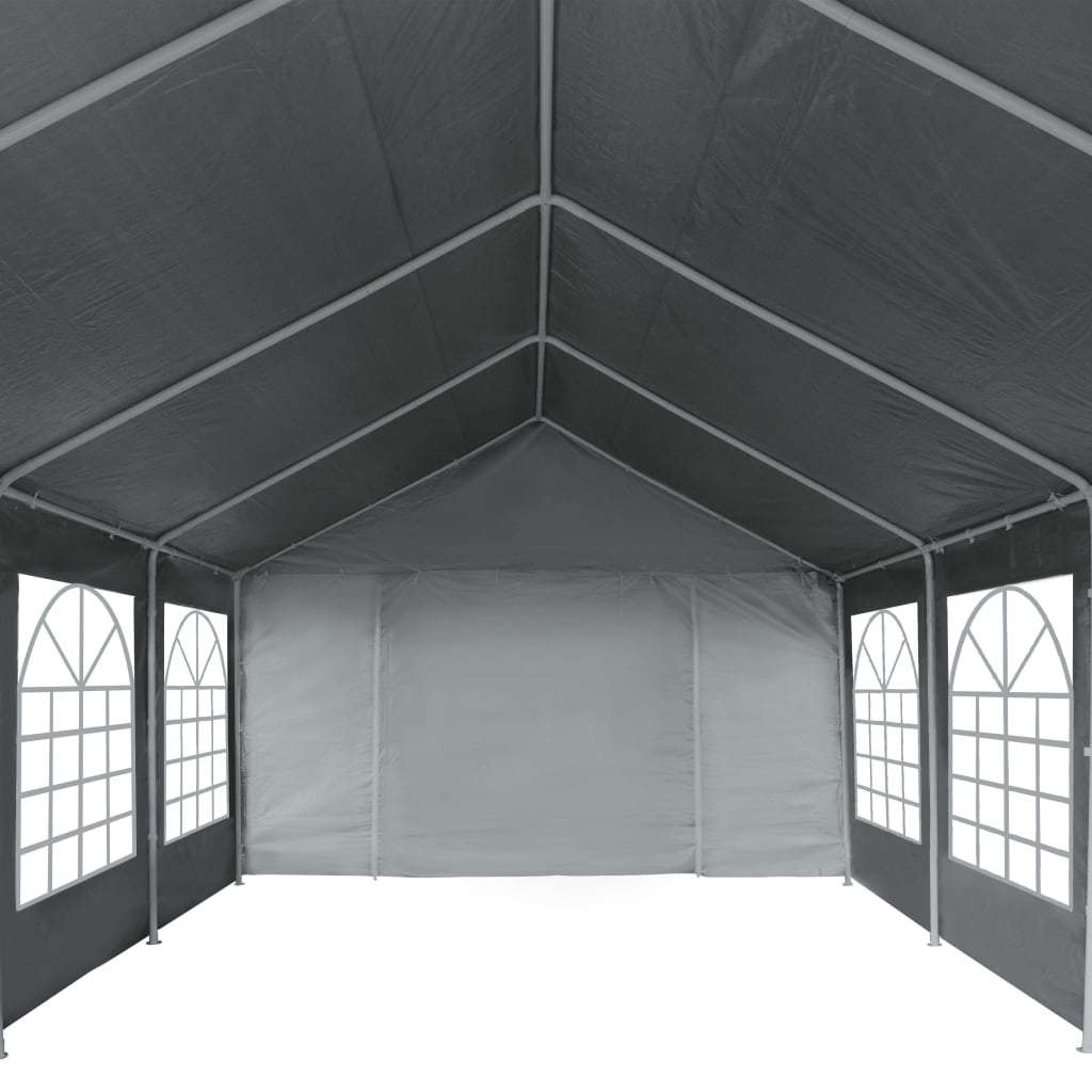 Tendone per Feste in PE 4x8 m Grigio