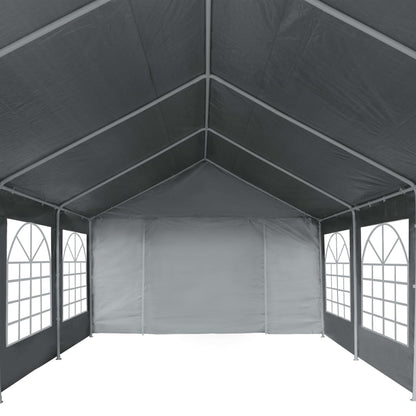 Tendone per Feste in PE 4x8 m Grigio