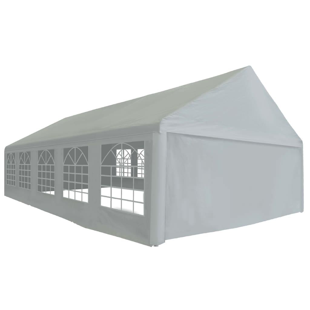 Tendone per Feste in PE 5x10 m Grigio
