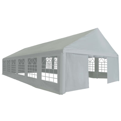 Tendone per Feste in PE 6x12 m Grigio