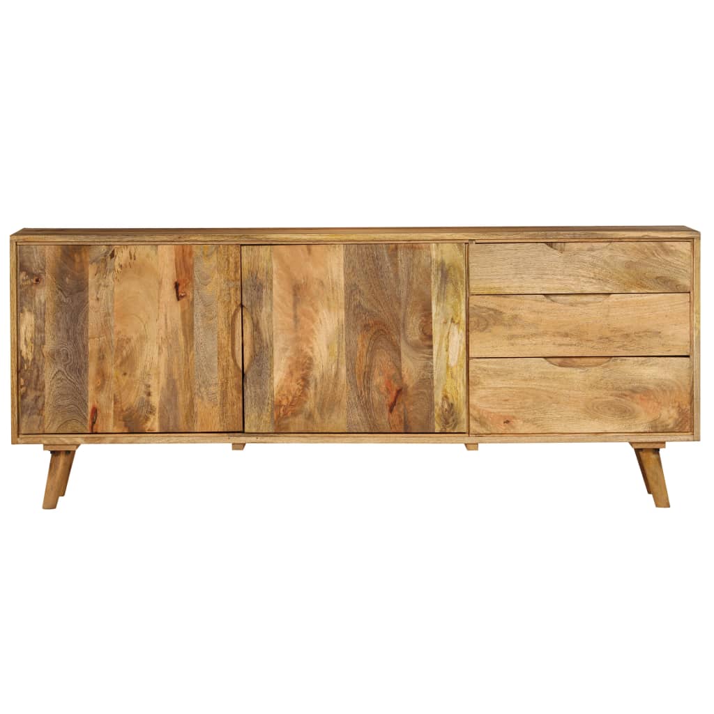 Credenza in Legno Massello di Mango 170x40x70 cm