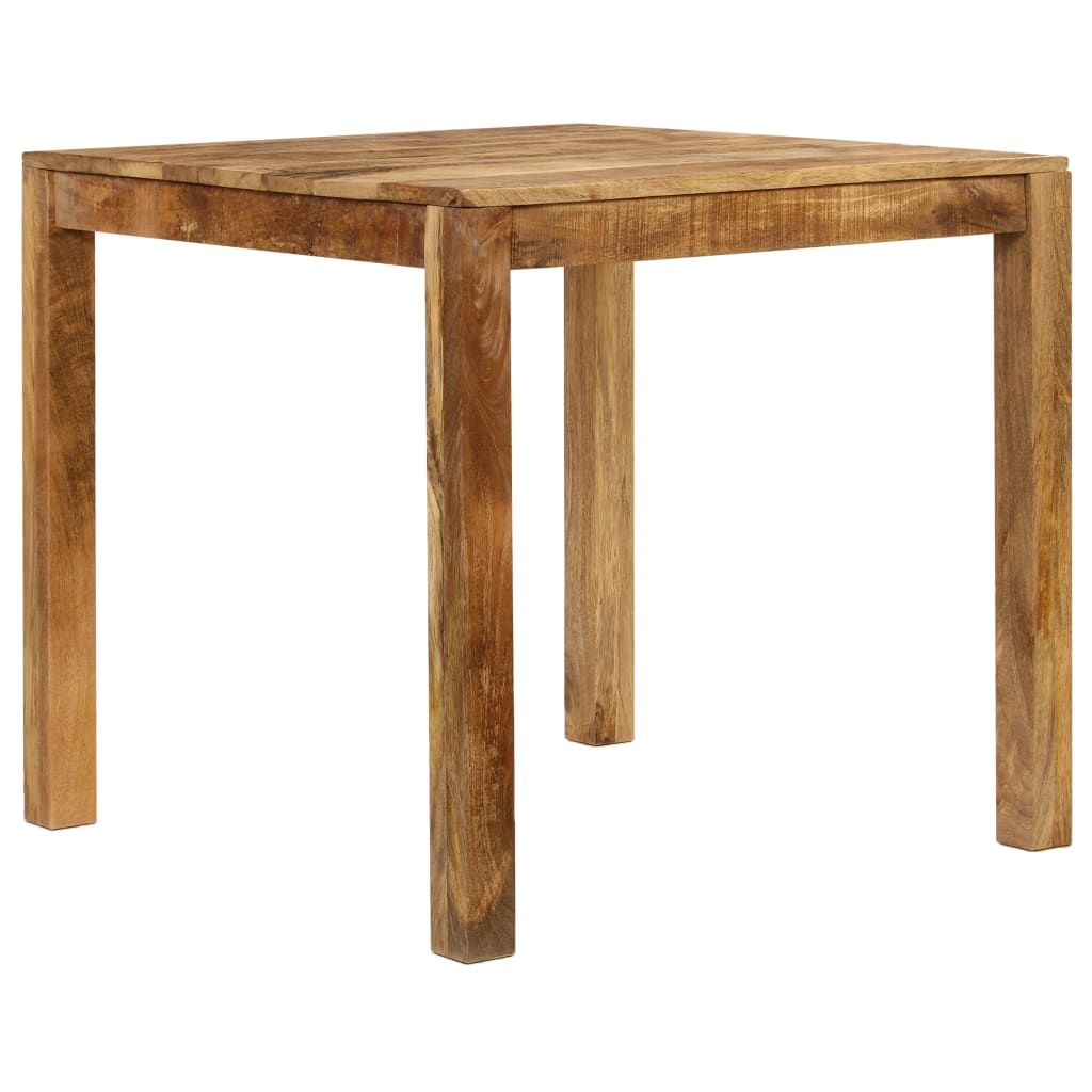 Tavolo per Sala da Pranzo in Legno Massello di Mango 82x80x76cm