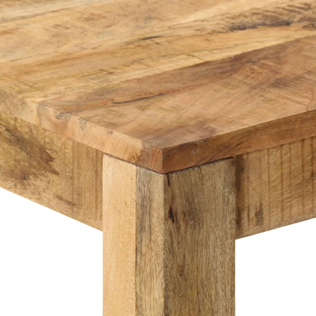 Tavolo per Sala da Pranzo in Legno Massello di Mango 82x80x76cm